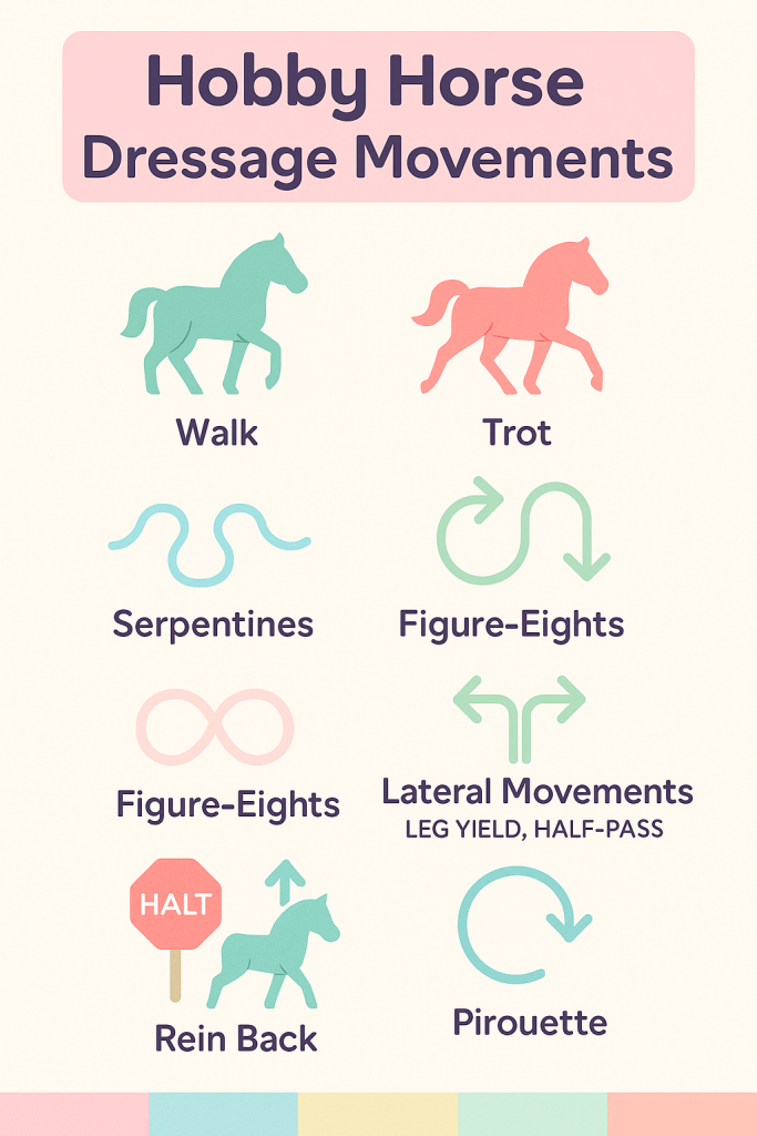 dressage in hobby horse