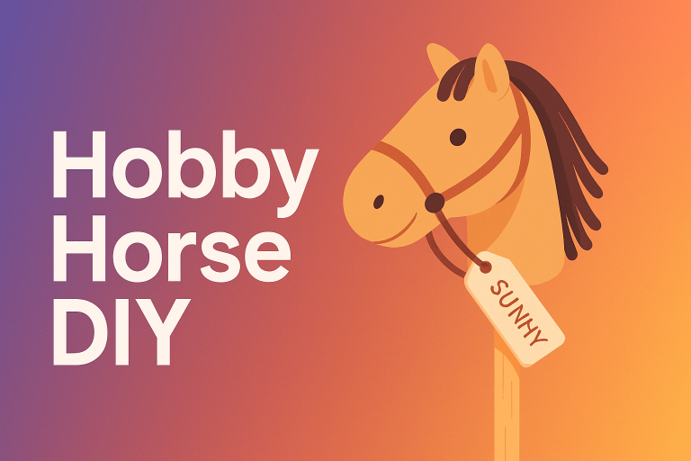 how to make a hobby horse